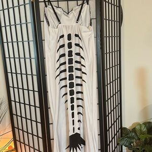 Music Legs Skeleton Mermaid Costume Dress – 3X/4X (Fits Like XL) – NWT